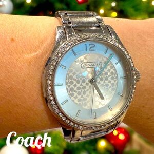 COACH "Maddy" wrist watch, model #14501937, stainless steel case & bracelet EUC